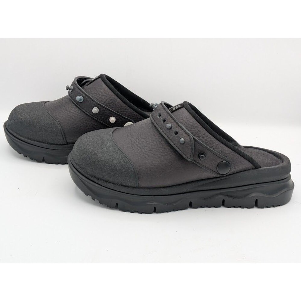 Snibbs The Nancy Nancy Silverton Black Non Slip Work Clogs M 7.5 W 9 EU 40.5